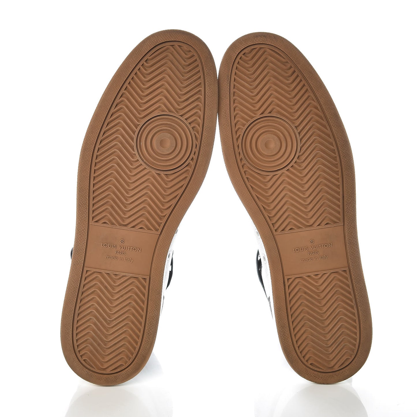 Calfskin Monogram Rivoli High Top Sneakers 10