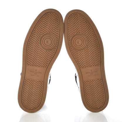 Louis Vuitton Calfskin Monogram Rivoli High Top Sneakers 10 5 of 10