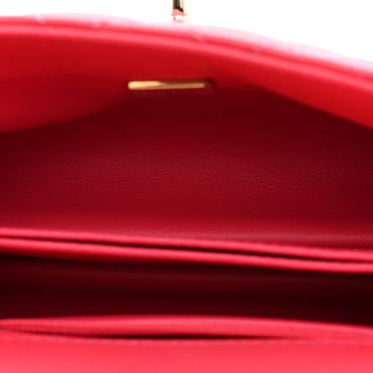 Chanel Caviar Quilted Extra Mini Coco Handle Flap Pink 5 of 10