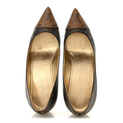 Louis Vuitton Reverse Monogram Cherie Pumps 35.5 2 of 9