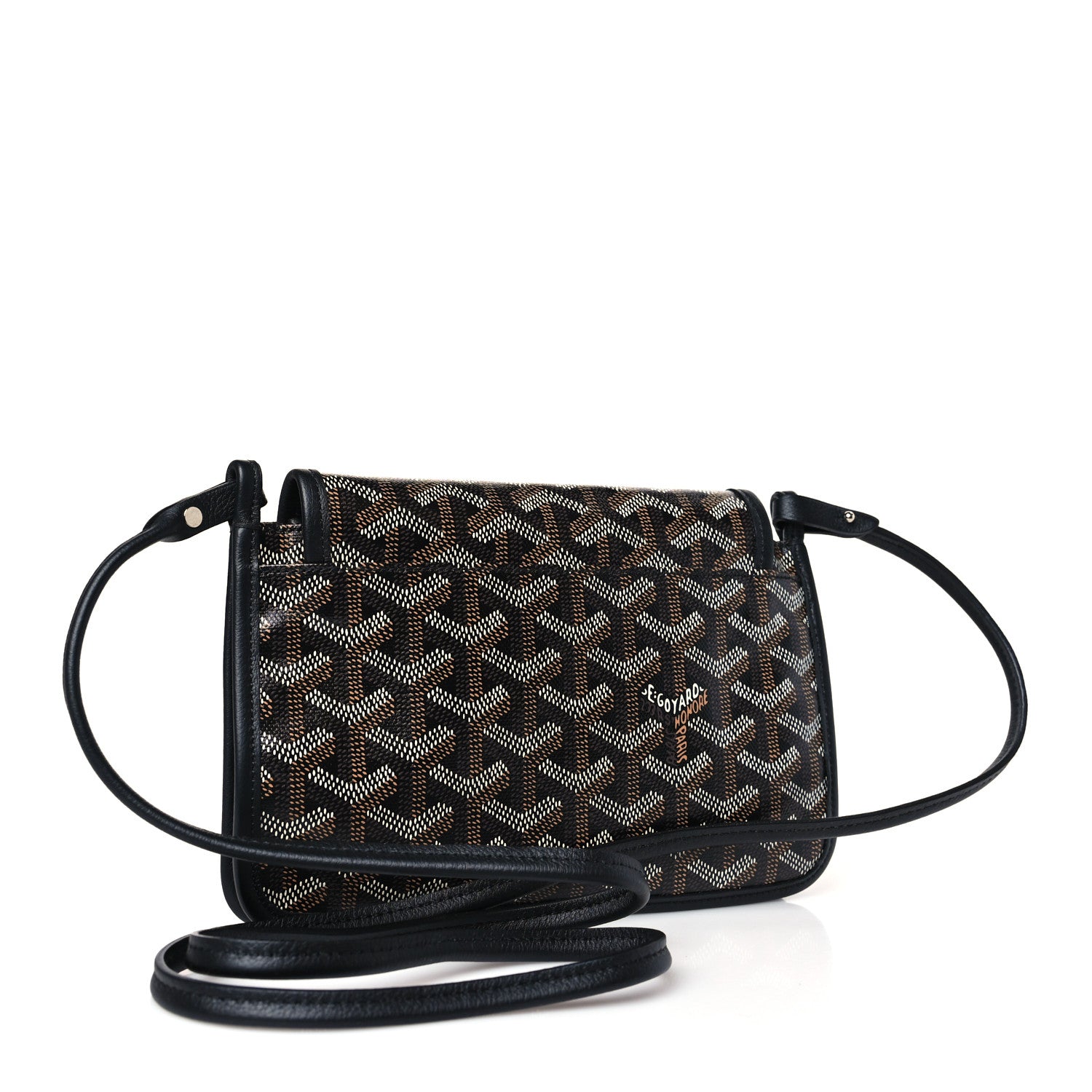 Goyard Goyardine Plumet Wallet Clutch Black 3 of 8