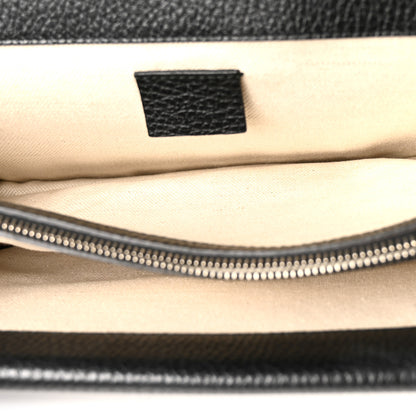 Gucci Pebbled Calfskin Small Dionysus Shoulder Bag Black 5 of 10