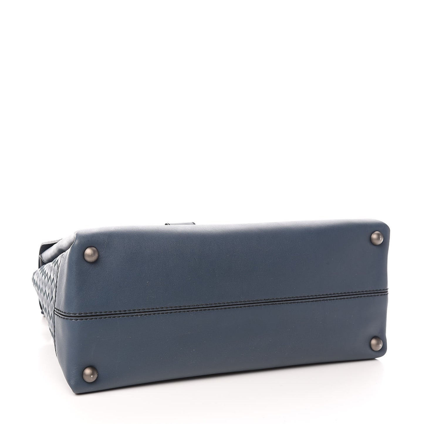 Nappa Medium Piazza Bag Denim