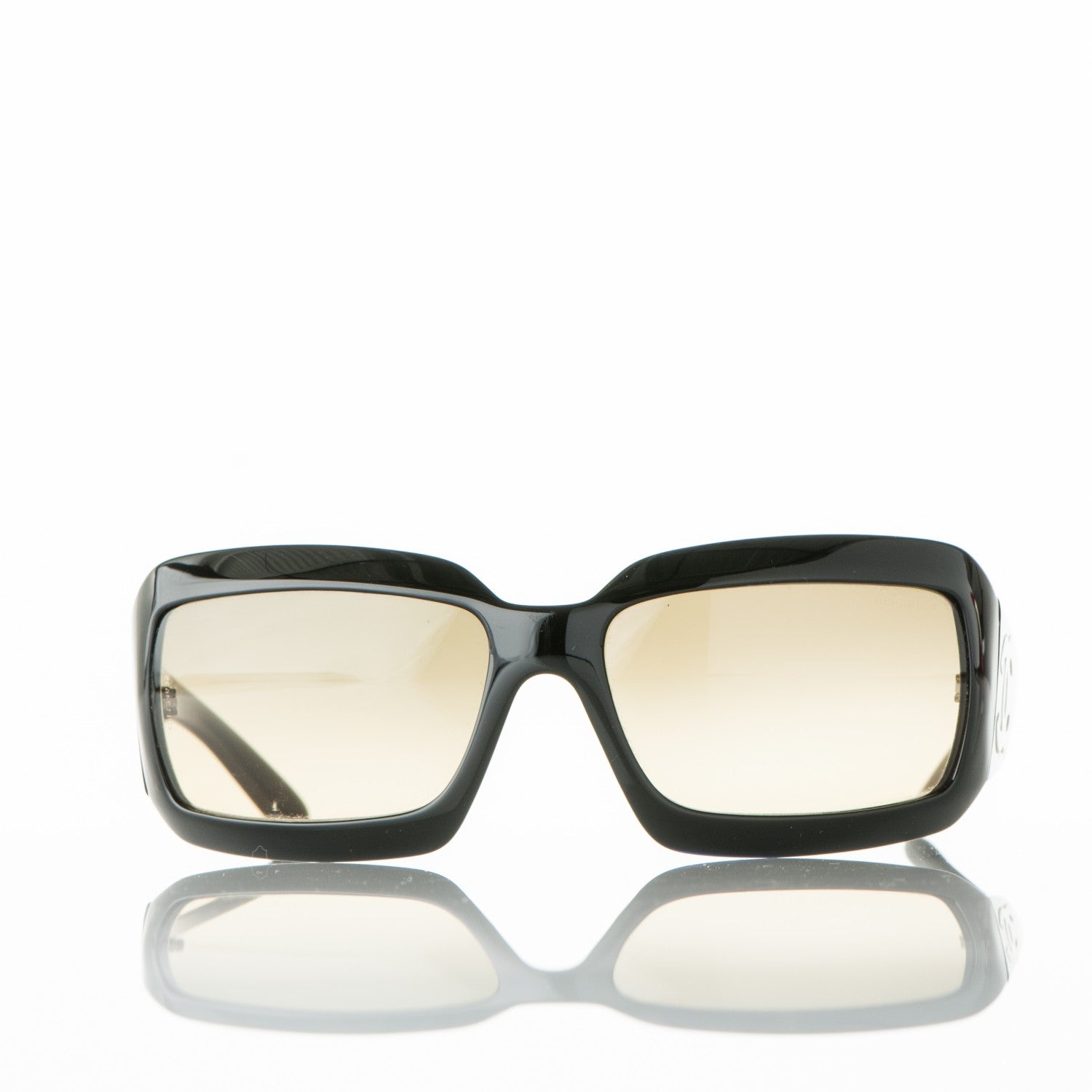 Chanel Mother of Pearl CC Sunglasses 5076-H Black 2 of 8