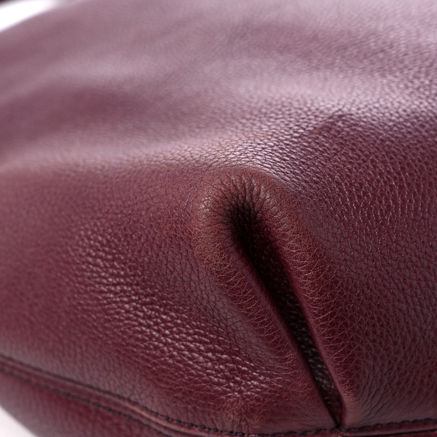 Cellarius Calfskin Large Soho Hobo Scarlatto