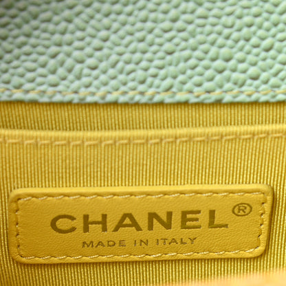 Chanel Caviar Quilted Small Cuba Rainbow Boy Flap Multicolor 6 of 9