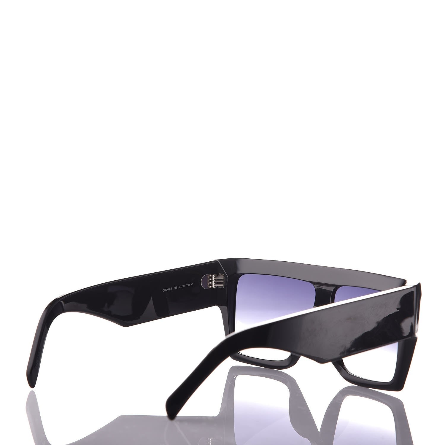 Celine Flat Top Sunglasses CL 40030F Black 4 of 7