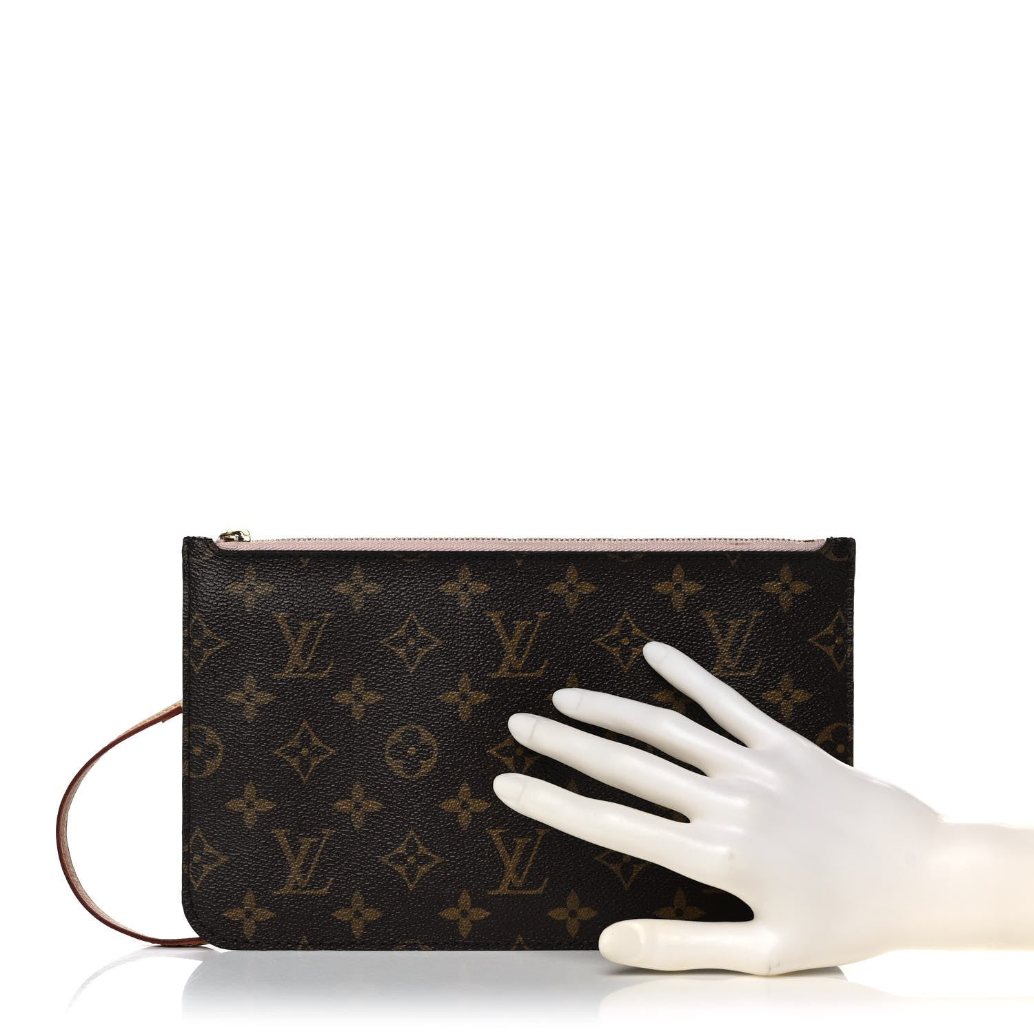 Louis Vuitton Monogram Saint Barth Neverfull MM GM Pochette Rose Ballerine 2 of 10