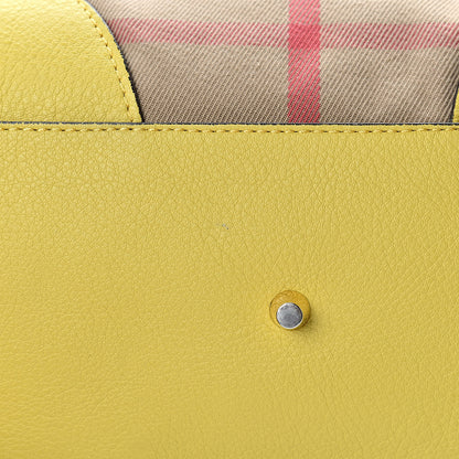 Burberry House Check Small Canterbury Tote Yellow 16 of 18