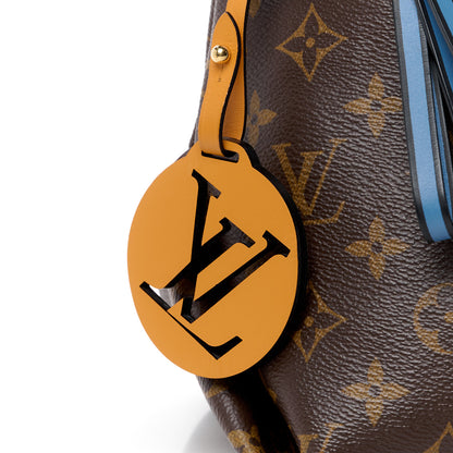 Louis Vuitton Monogram Beaubourg Hobo Mini Bordeaux Red Peach Safran 9 of 13