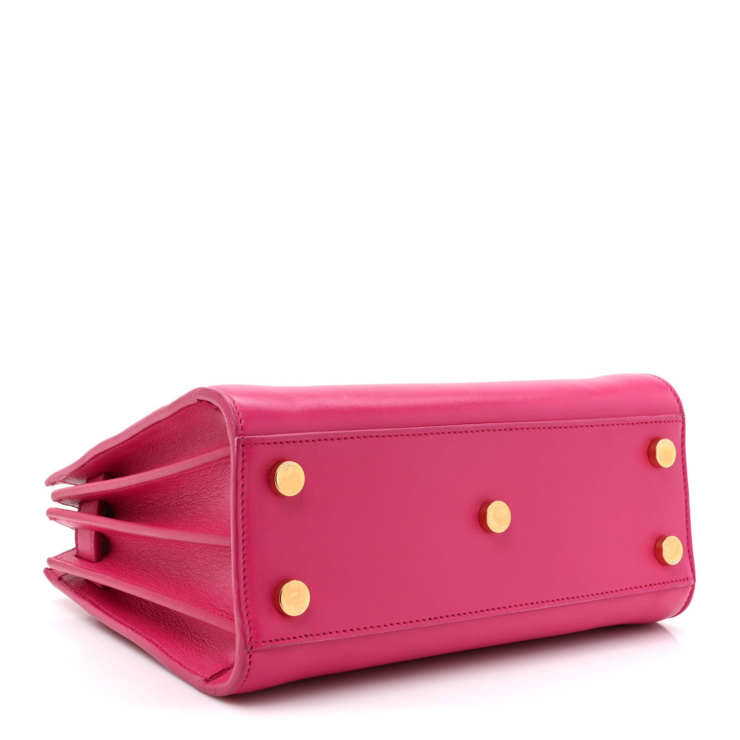 Saint Laurent Calfskin Nano Sac De Jour Fluo Pink 4 of 22