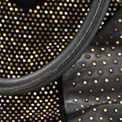 Saint Laurent Calfskin Rock Studded Easy Sac Black 13 of 24