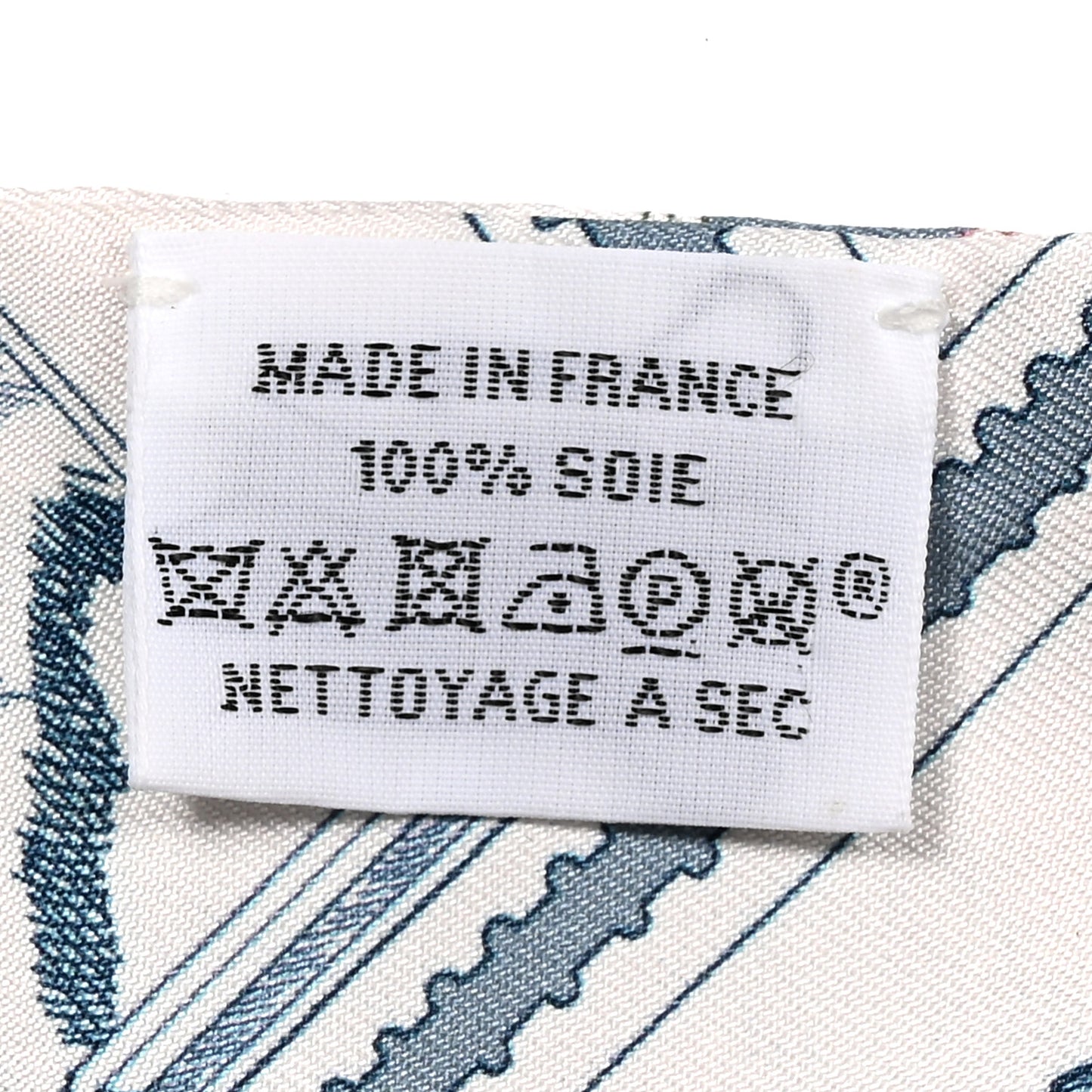 Silk Le Philateliste Du Faubourg Twilly Bleu Moyen White