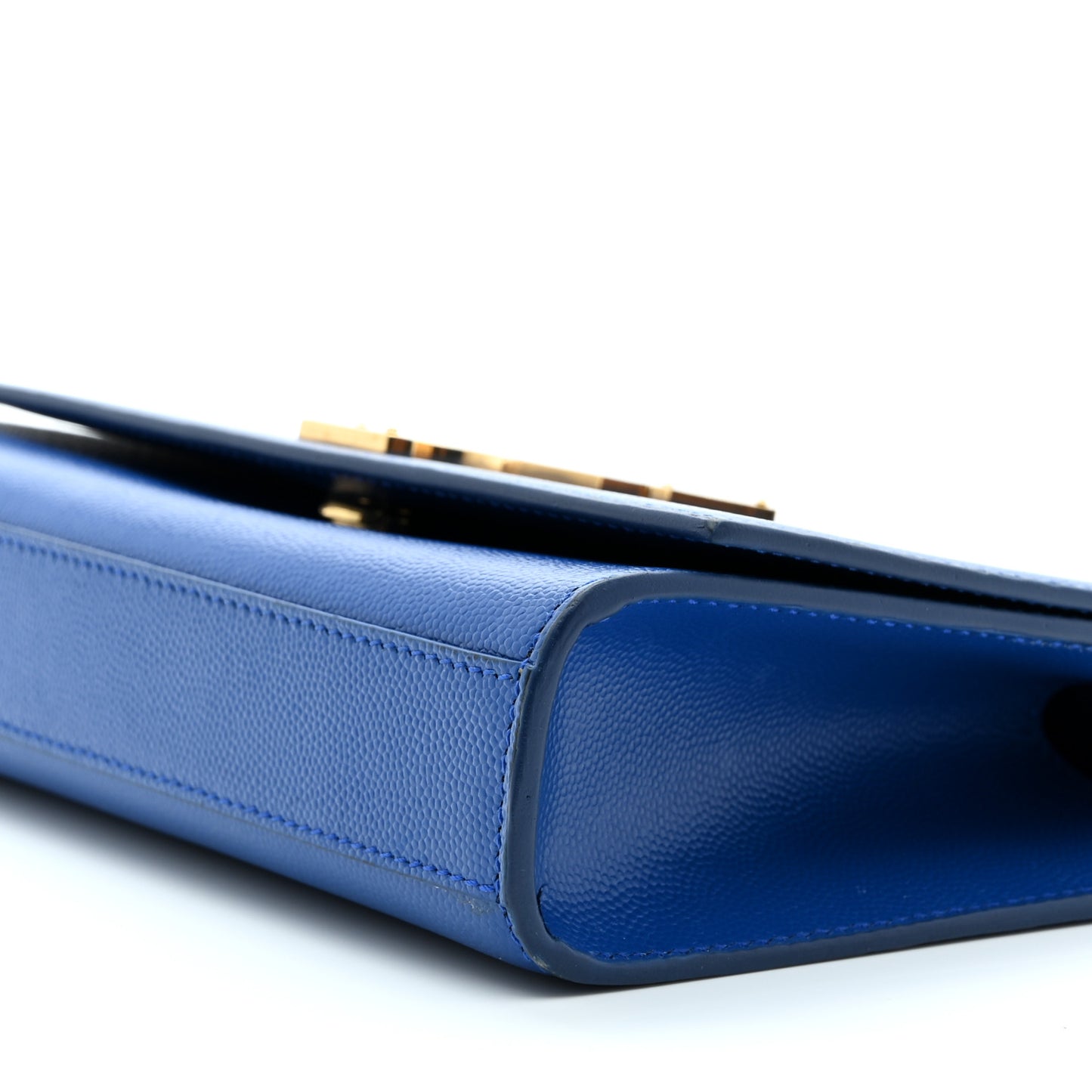 Grain De Poudre Small Classic Monogram Kate Satchel Royal Blue
