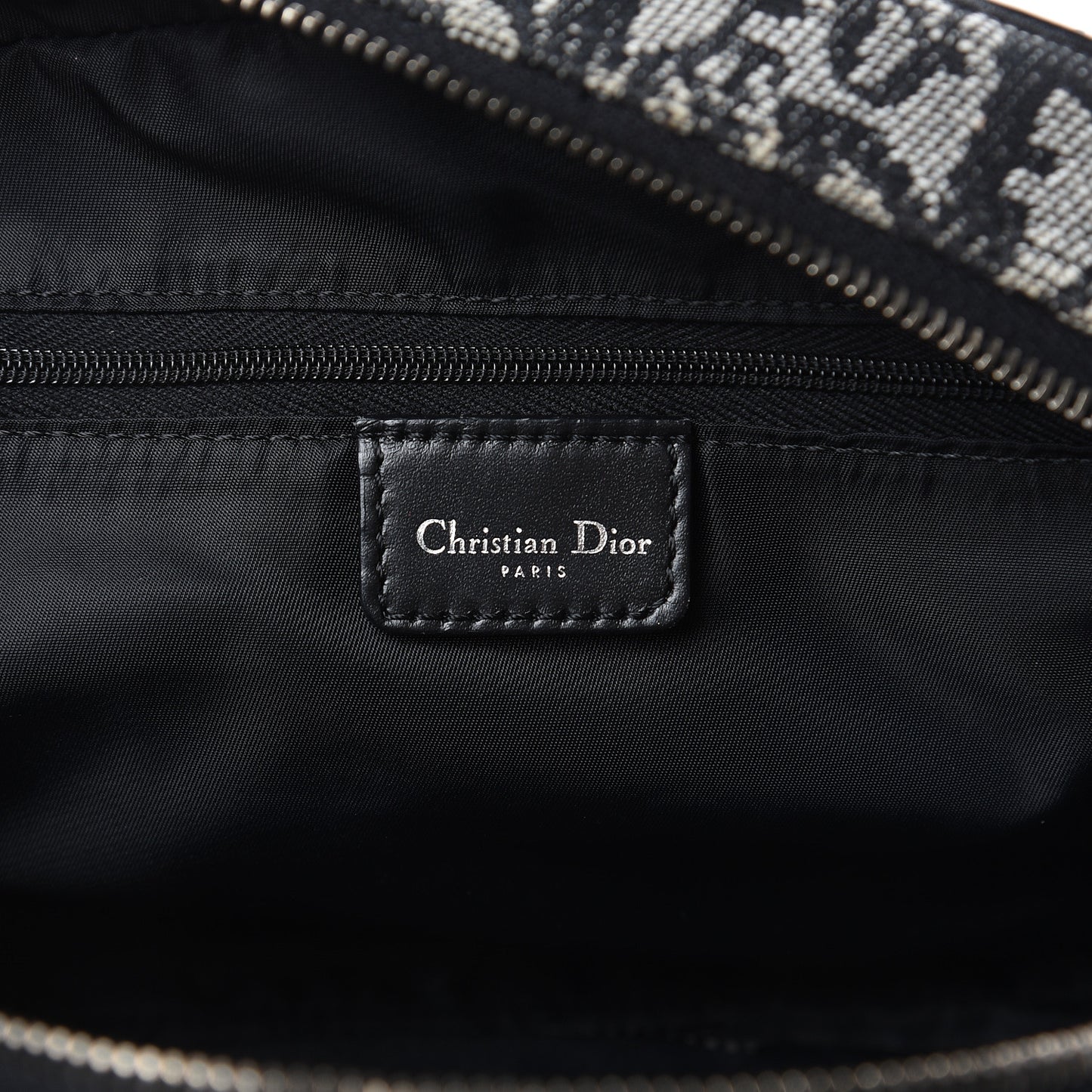 Monogram Mini Saddle Bowler Black