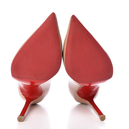 Christian Louboutin Patent Pigalle 120 Pumps 35.5 Nude 7 of 11