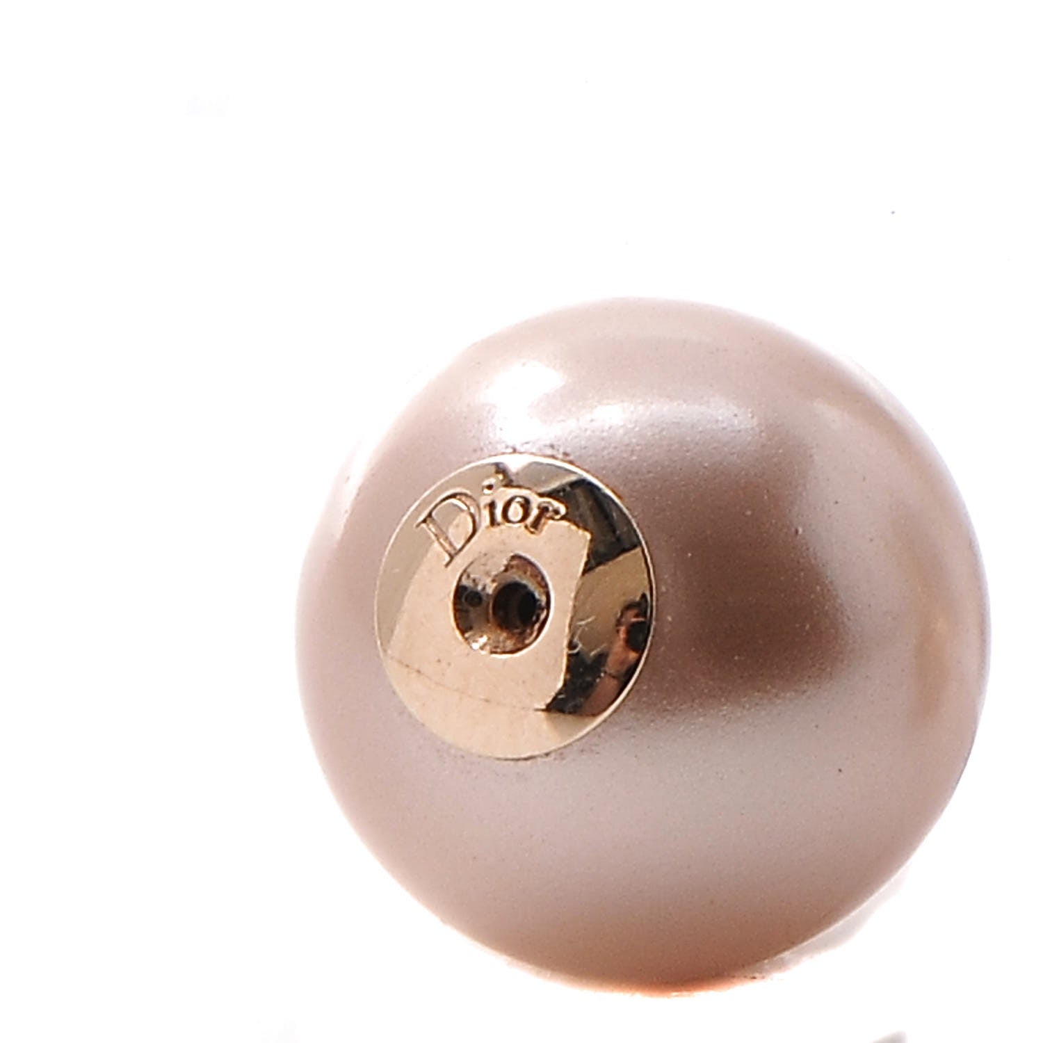 Christian Dior Pearl Mise En Dior Tribal Earrings Pink 3 of 4