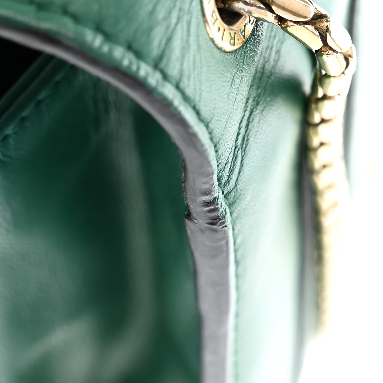 Bulgari Calfskin Serpenti Forever Crossbody Bag Emerald Green 14 of 15