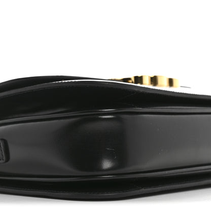 Celine Shiny Calfskin Medium Triomphe Black 10 of 13