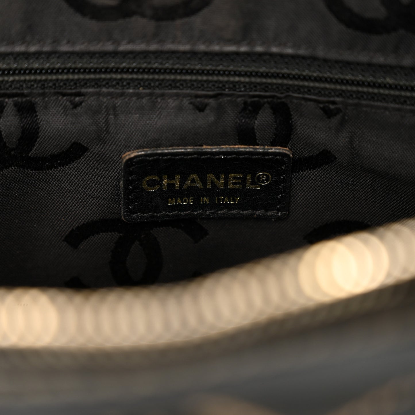 Calfskin Wild Stitch Vertical Top Handle Bag Black