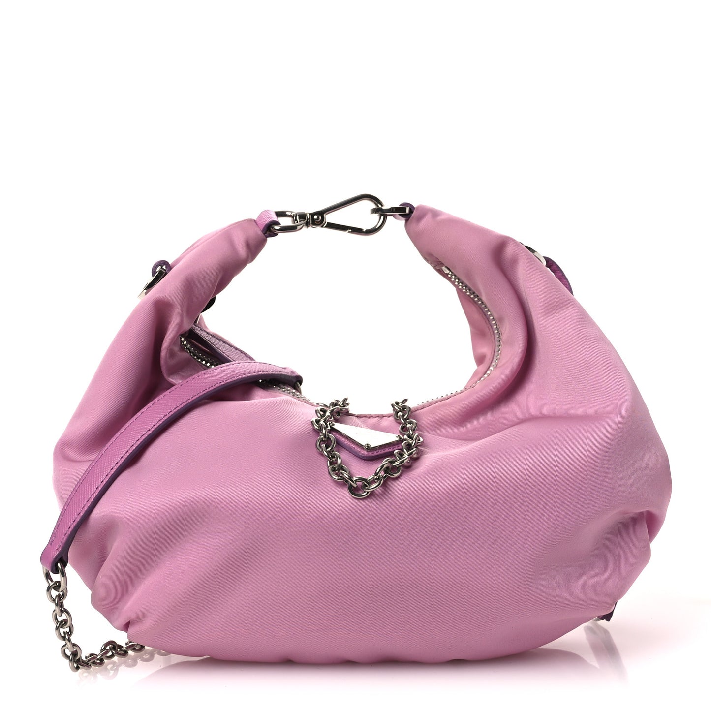 Tessuto Nylon Saffiano Re-Edition 2006 Shoulder Bag Pink