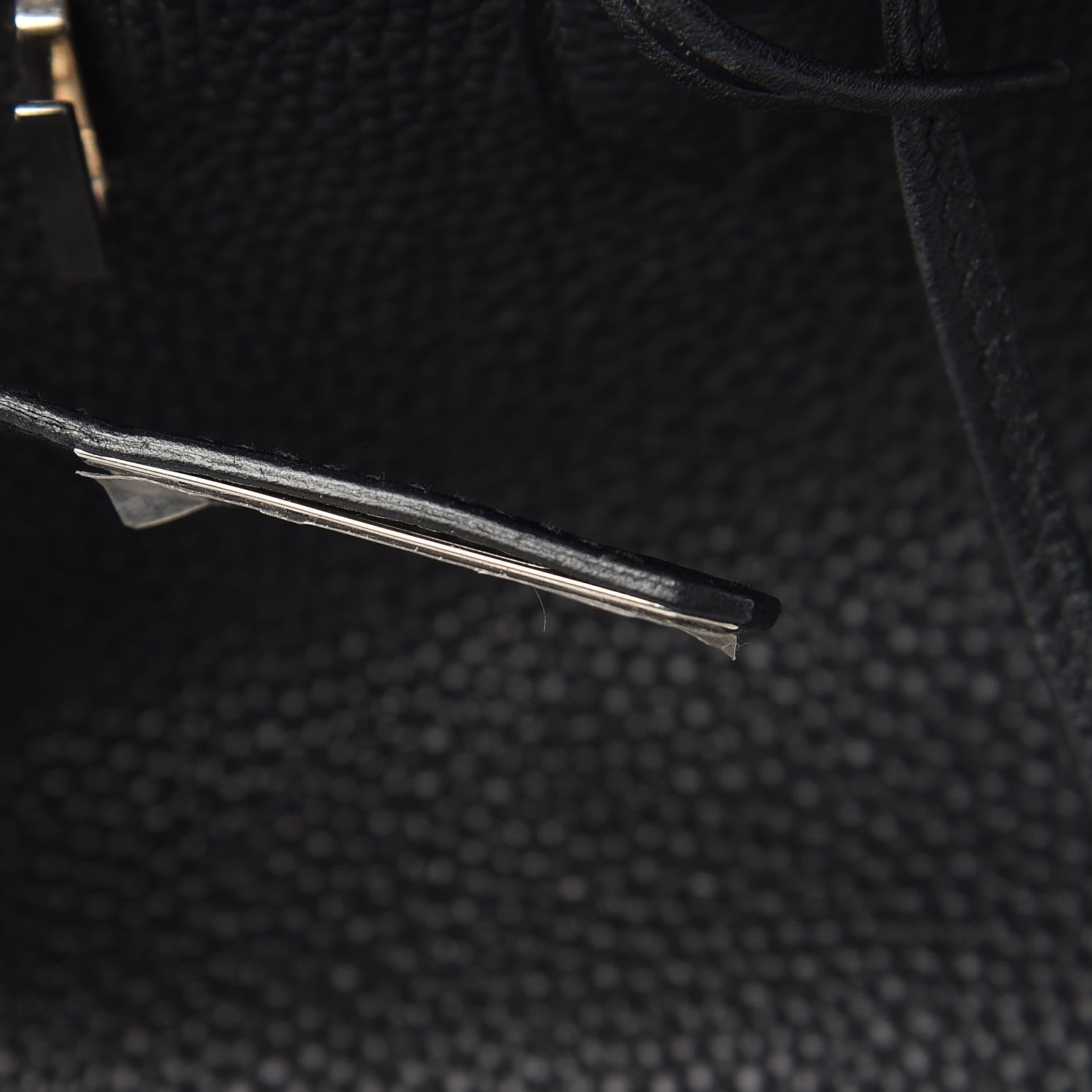 Hermes Taurillon Clemence Birkin 35 Black 14 of 39