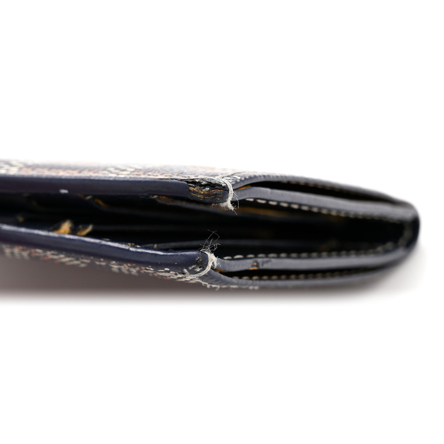 Goyardine Saint Pierre Card Holder Navy
