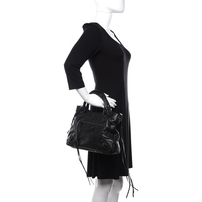 Balenciaga Agneau Classic Hardware Town Black 2 of 10