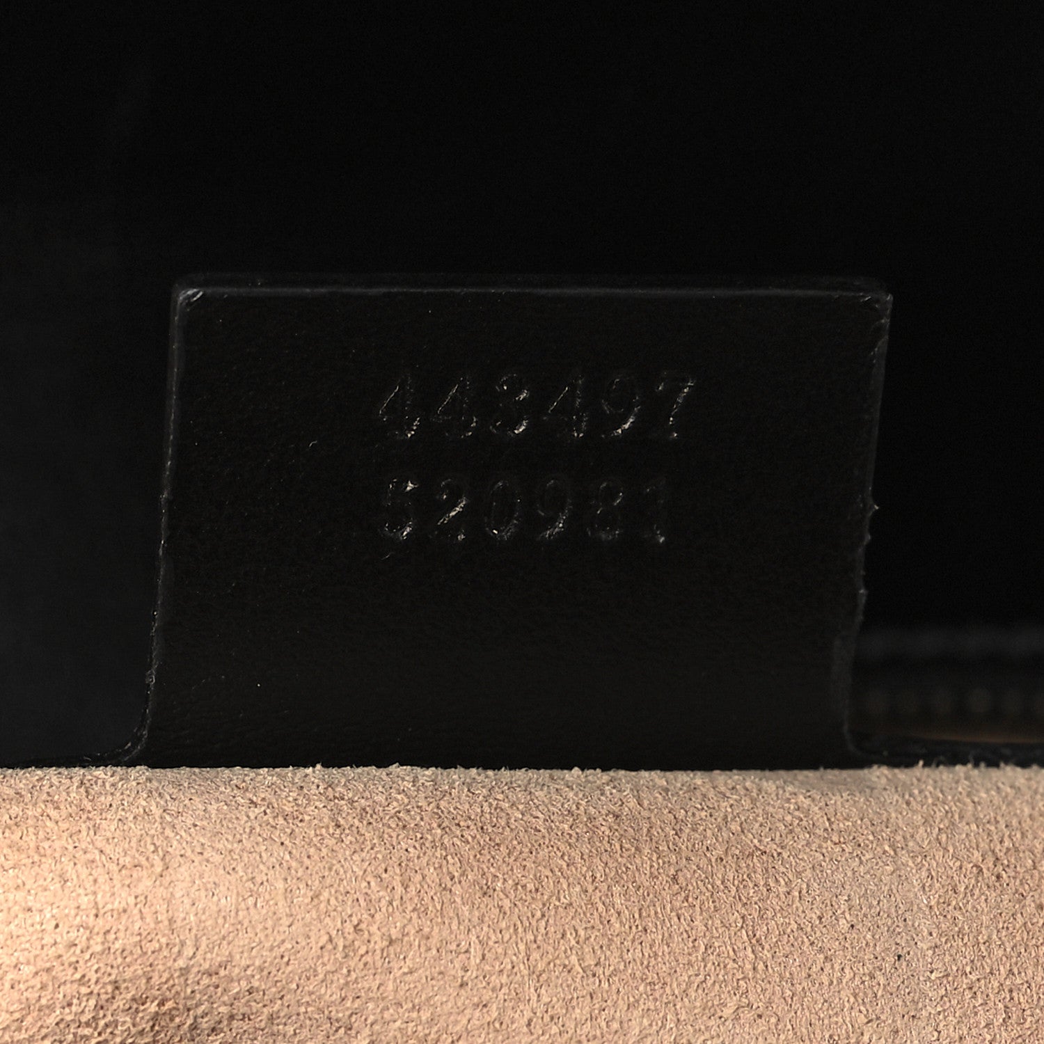 Gucci Calfskin Matelasse Small GG Marmont Shoulder Bag Black 7 of 7
