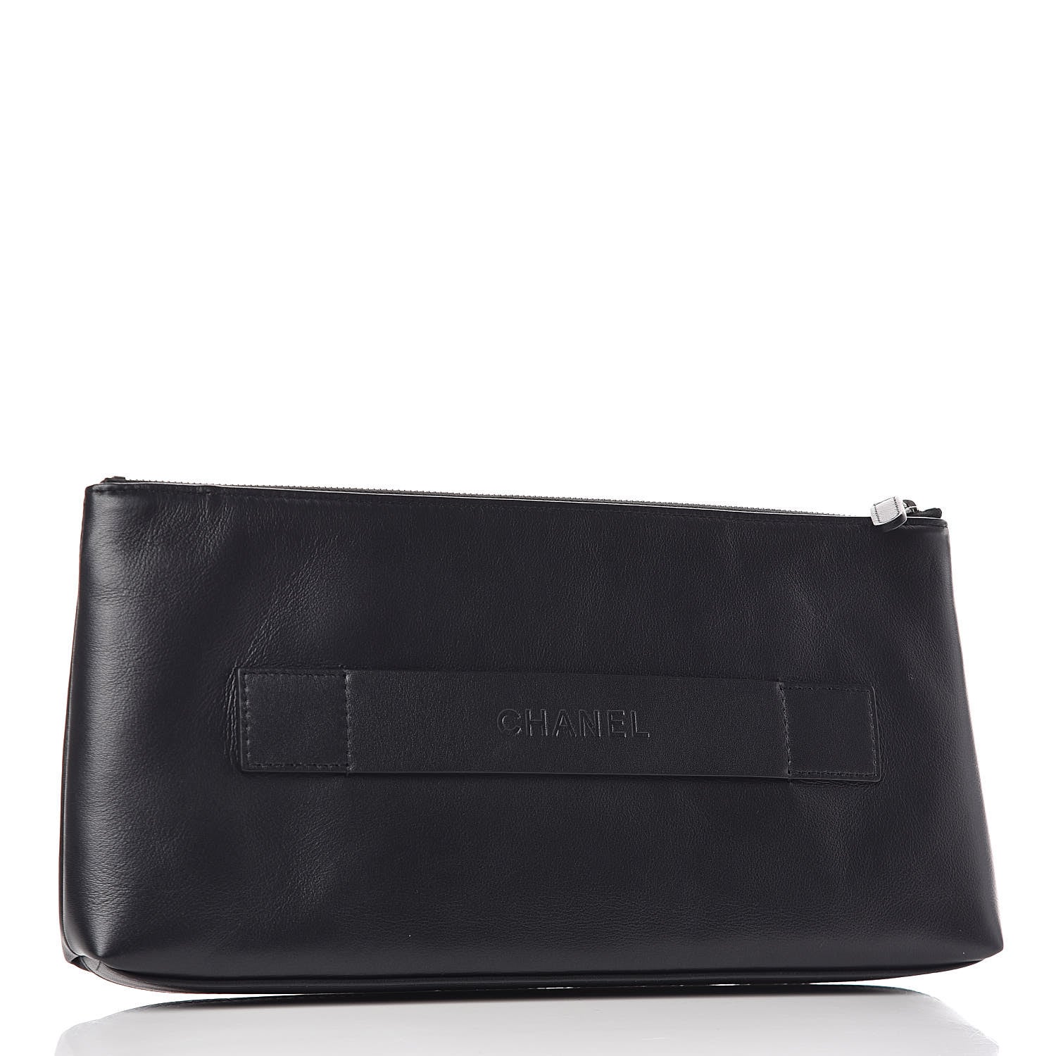 Chanel Metallic Calfskin Keyboard Pouch Black 3 of 11