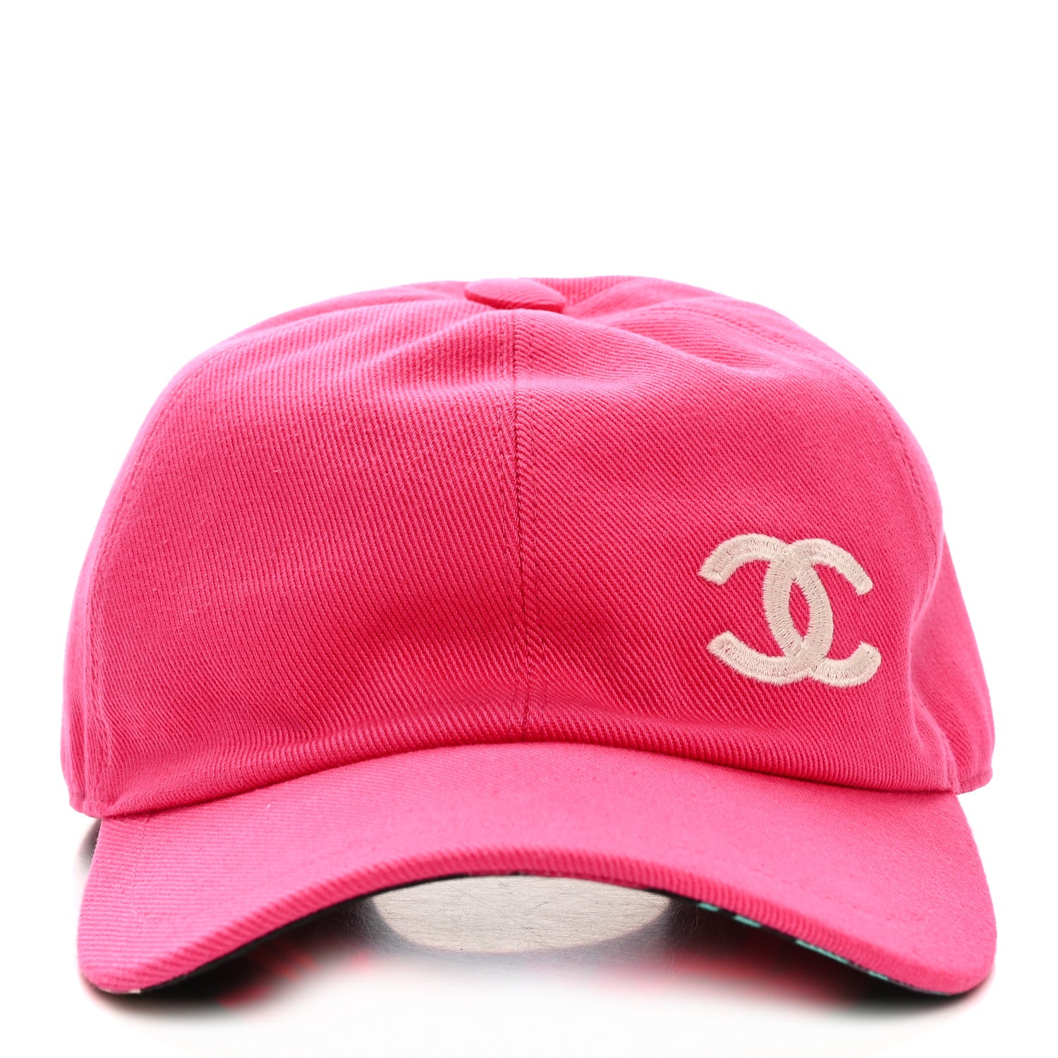 Chanel Cotton CC Cap Hat Fuchsia 3 of 8