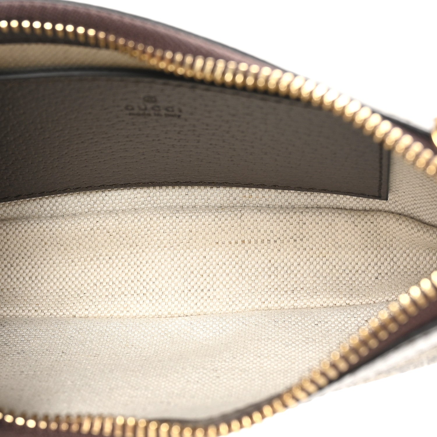 Gucci GG Supreme Monogram Textured Dollar Calfskin Mini Ophidia Chain Bag Beige Ebony 5 of 10