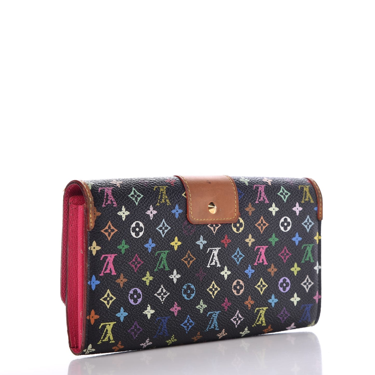 Monogram Multicolor Sarah Noeud Wallet Black Grenade