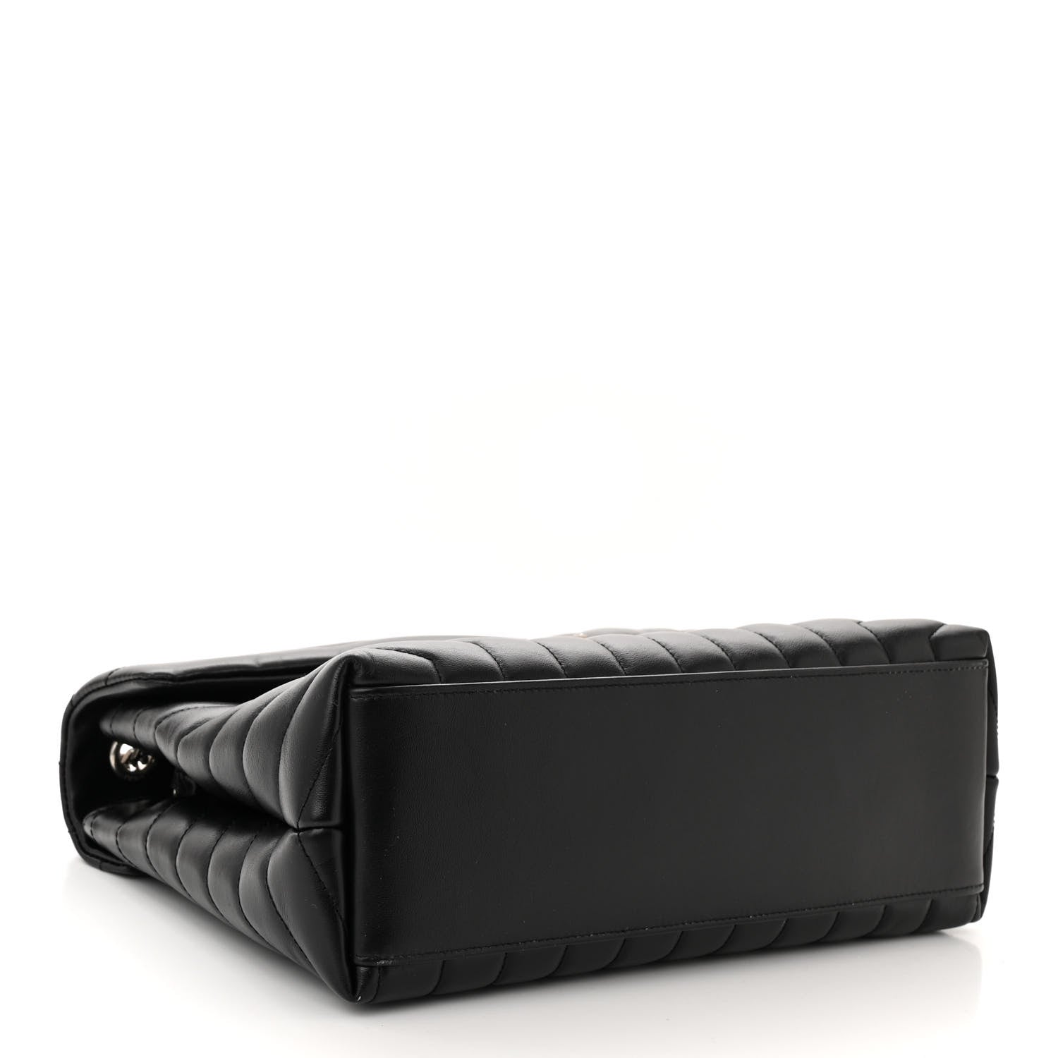 Saint Laurent Calfskin Y Quilted Monogram Medium Loulou Chain Satchel Black 3 of 9