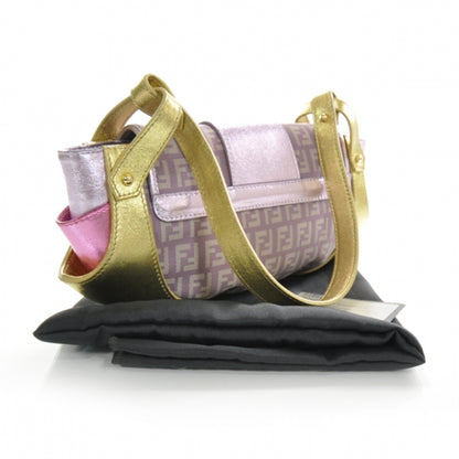 Fendi Metallic Calfskin Zucchino Compilation Hobo 3 of 11
