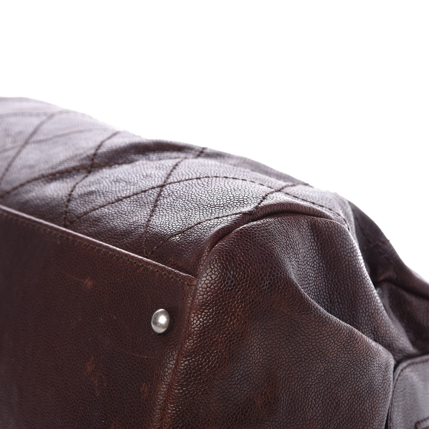 Chanel Caviar Large Outdoor Ligne Doctor Bag Brown 13 of 18