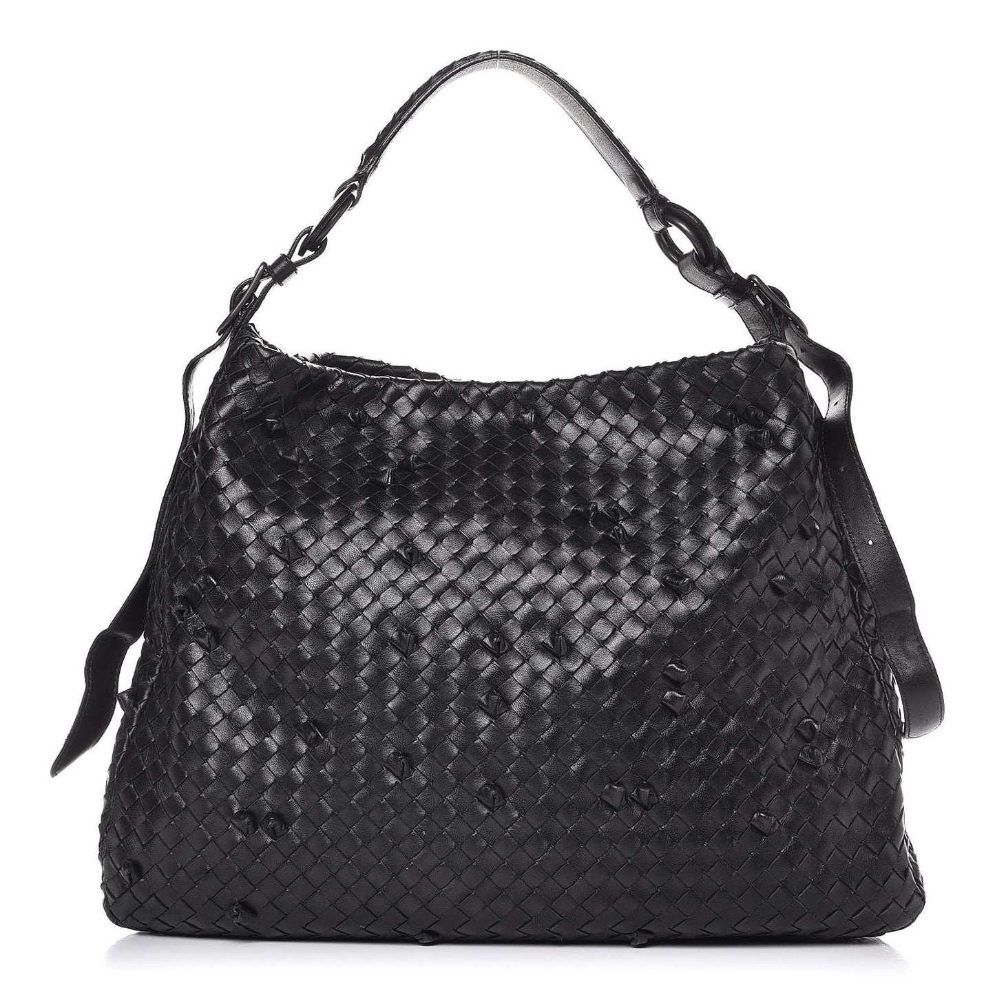 Nappa Intrecciato Naruto Knot Hobo Nero Black