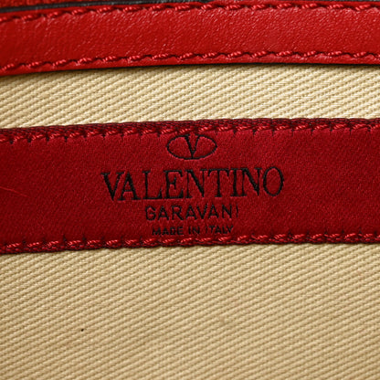 Valentino Garavani Nappa Rockstud Flip Lock Messenger Bag  Rosso Valentino 6 of 9