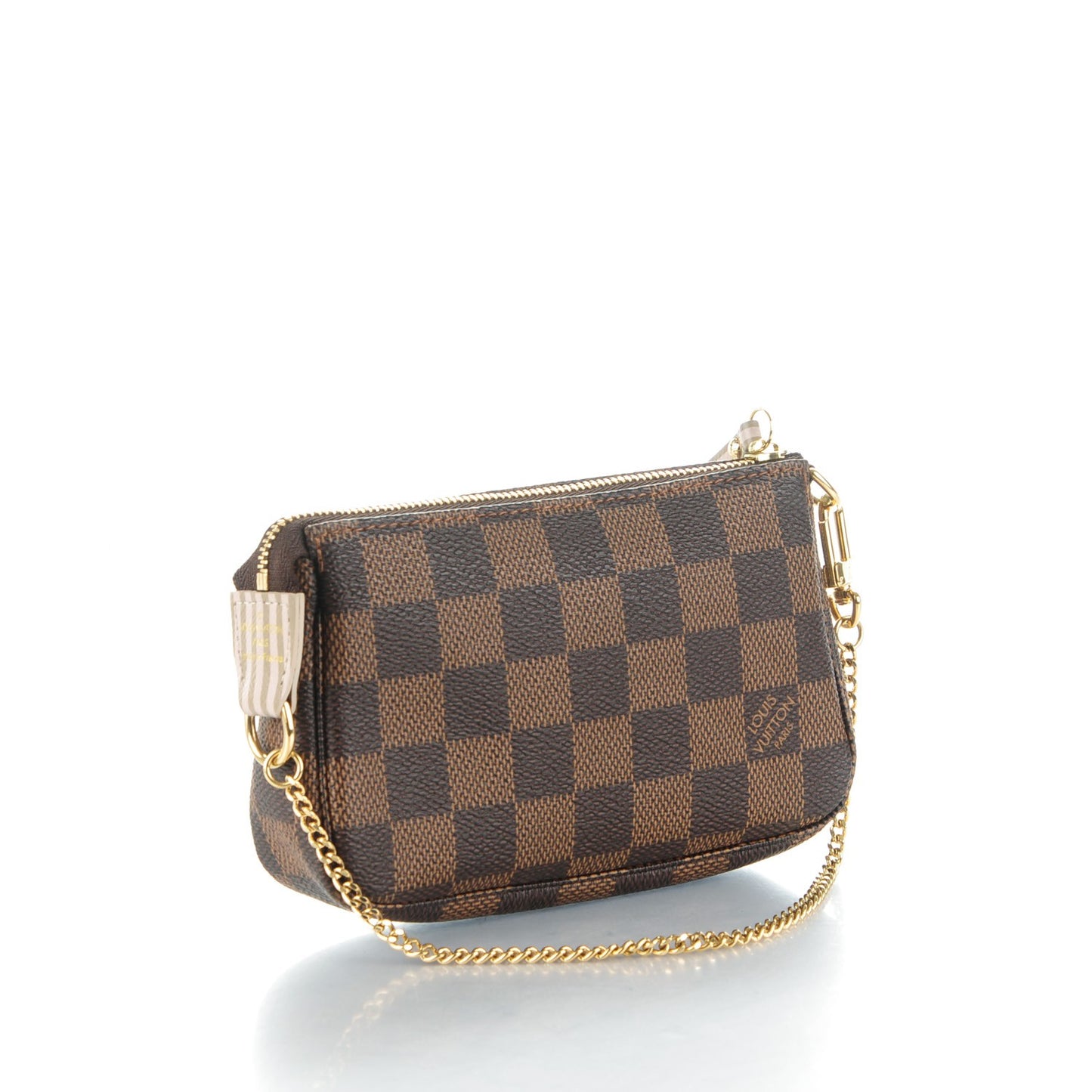 Damier Ebene Trunks and Locks Mini Pochette Accessories