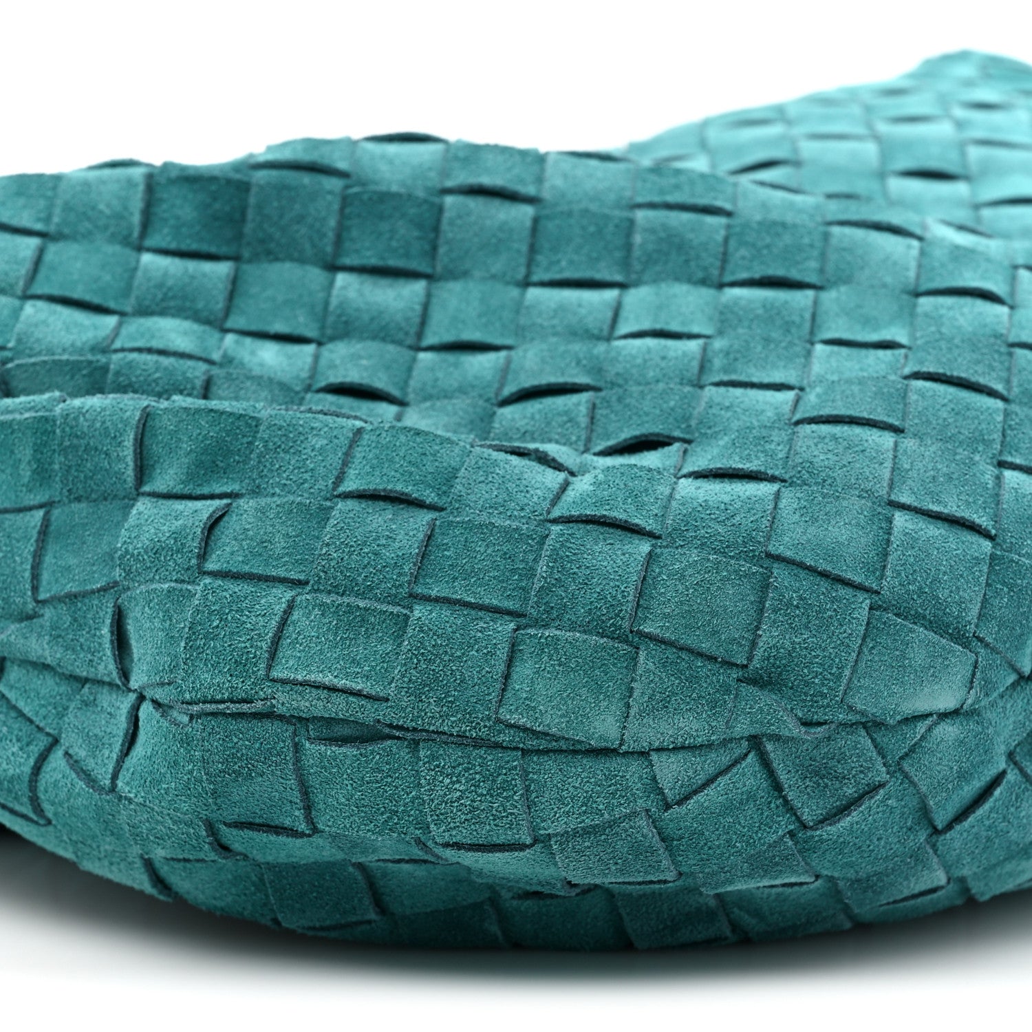Bottega Veneta Suede Calfskin Intrecciato Teen Jodie Hobo Scuba 8 of 8