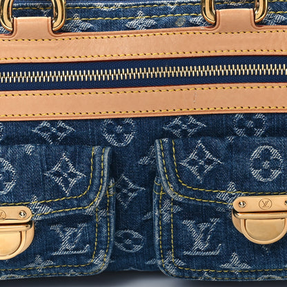 Louis Vuitton Monogram Denim Neo Speedy Blue 7 of 12