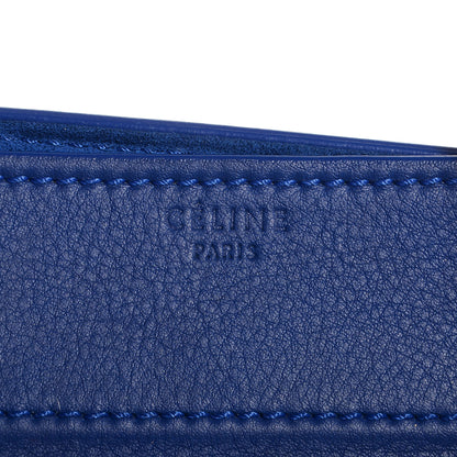 Celine Supple Calfskin Medium Phantom Luggage Royal Blue 6 of 9
