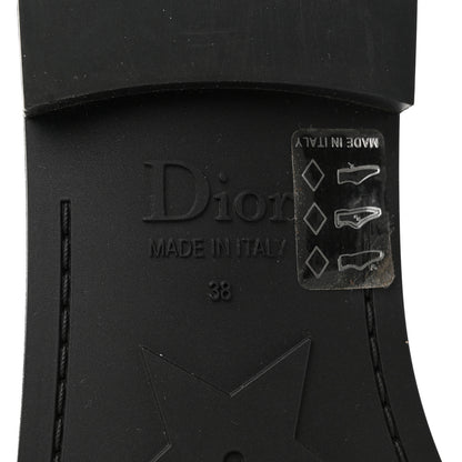 Christian Dior Matte Calfskin Pearl Dio(r)evolution Slide Sandals 38 Black 6 of 7