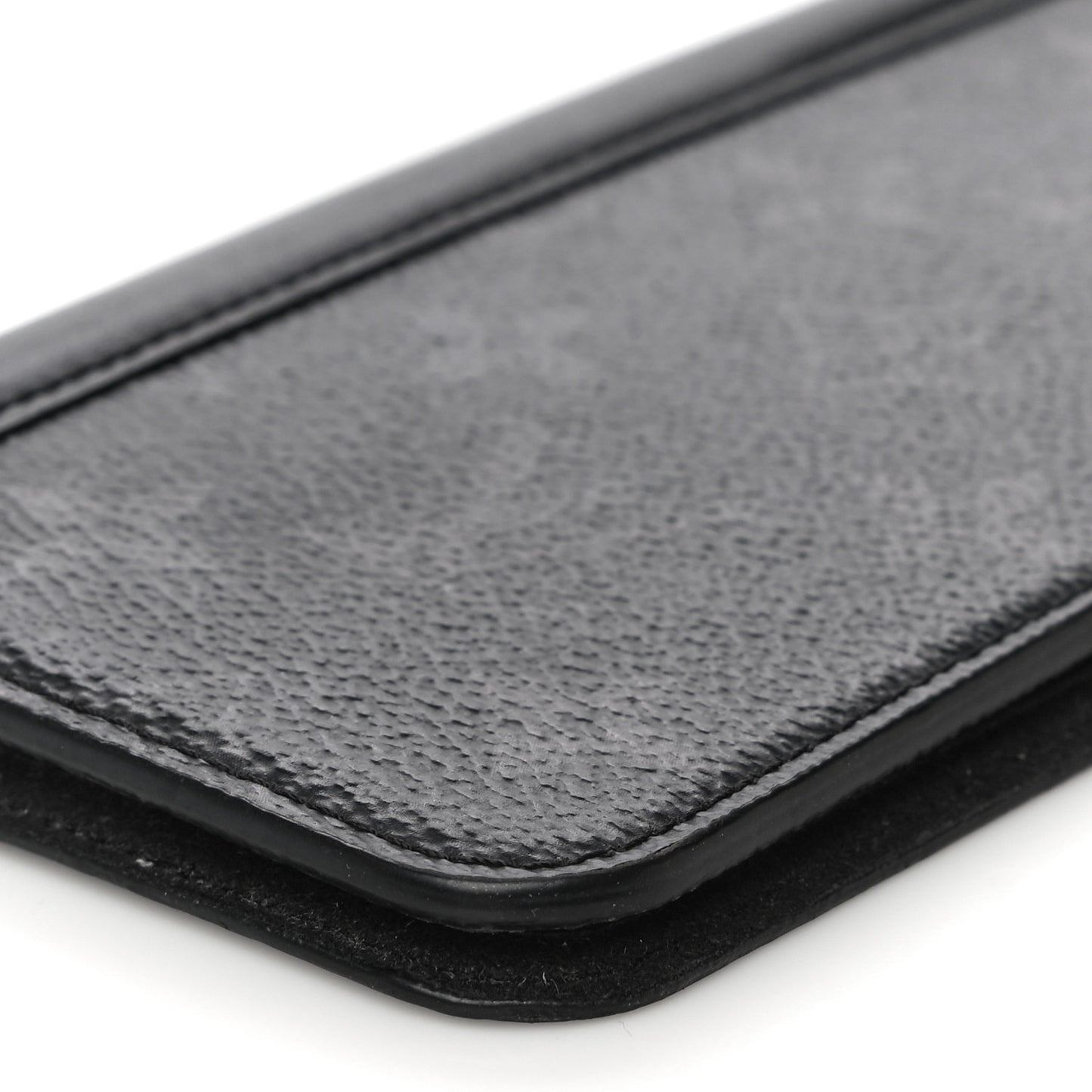 Monogram Eclipse iPhone XS Max Folio Case Black