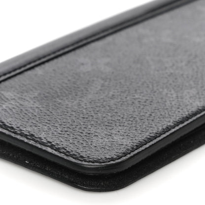 Louis Vuitton Monogram Eclipse iPhone XS Max Folio Case Black 8 of 14