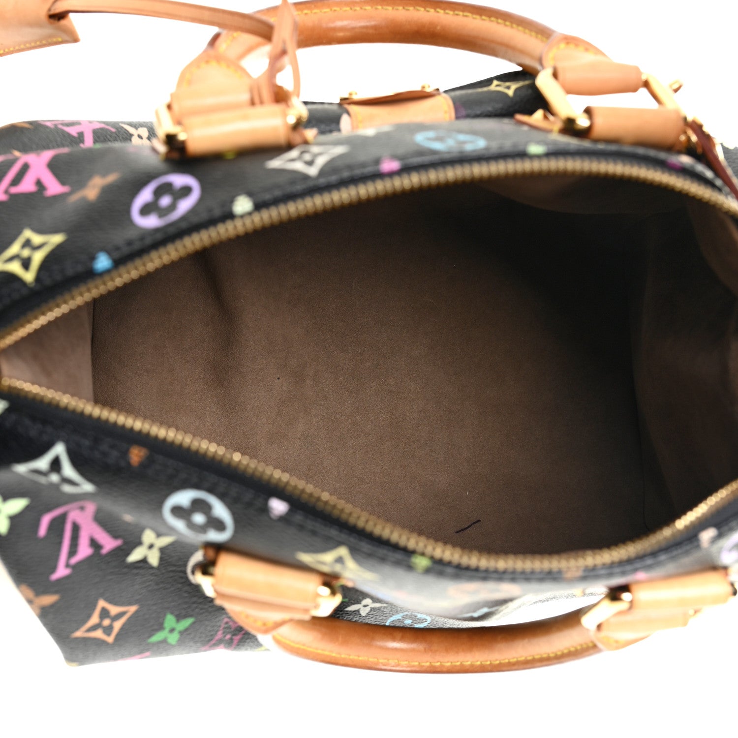 Louis Vuitton Monogram Multicolor Speedy 30 Black 5 of 20