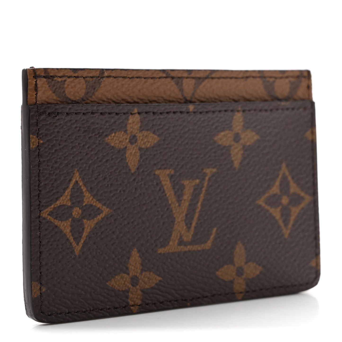 Reverse Monogram Card Holder