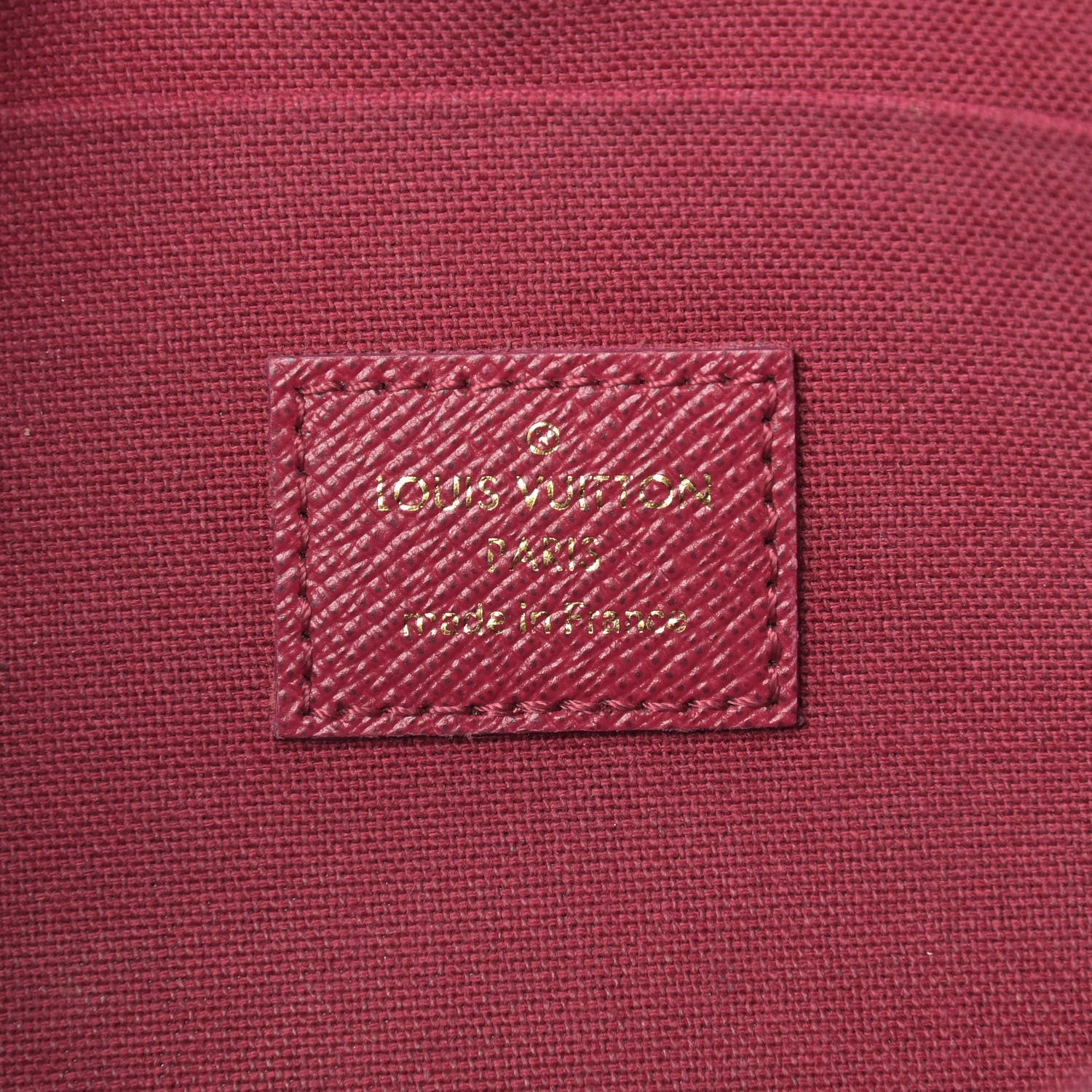 Louis Vuitton Monogram Pochette Felicie Chain Wallet Fuchsia 6 of 12