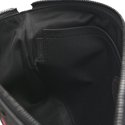 Louis Vuitton LV X YK Taurillon Monogram Pochette To-Go Black Red 7 of 10