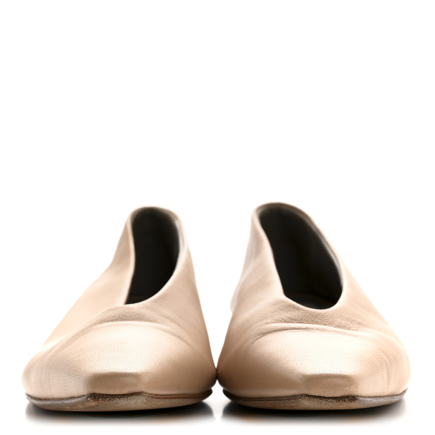 Nappa Dream Almond Ballet Flats 37 Nude